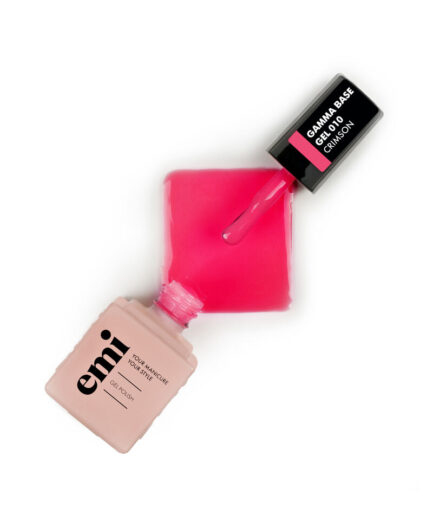 E.MiLac Gamma Base Gel №010 Crimson, 9 мл