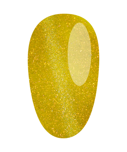 E.MiLac №438 Yellow Cat Eye кошка, 9 мл.
