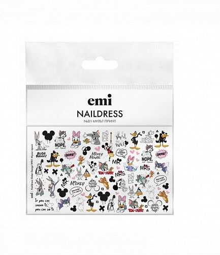Naildress Slider Design №81 Мульт принт