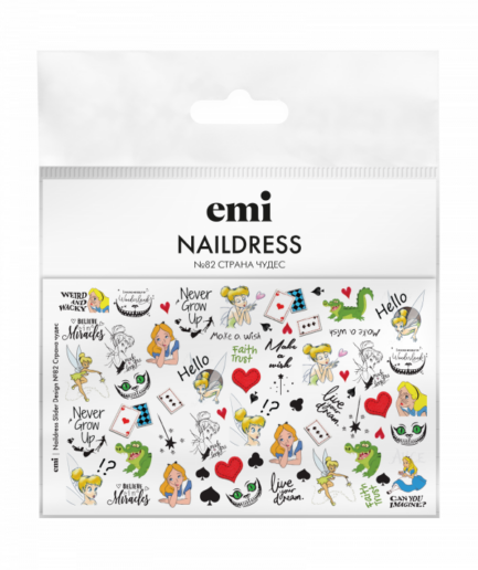 Naildress Slider Design №82 Страна Чудес