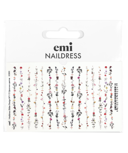 Naildress Slider Design №113 Цепочки цветов